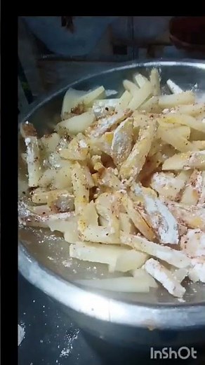 "potato,"french fries #withscrambledegg#crispy snacks #