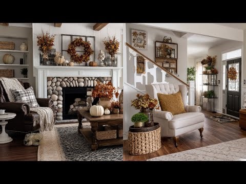 Decorate With Me: Cozy & Classic Fall Farmhouse Living Room
