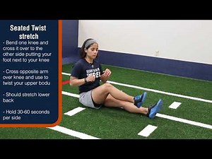 Exercise How-To: Seated Twist Stretch