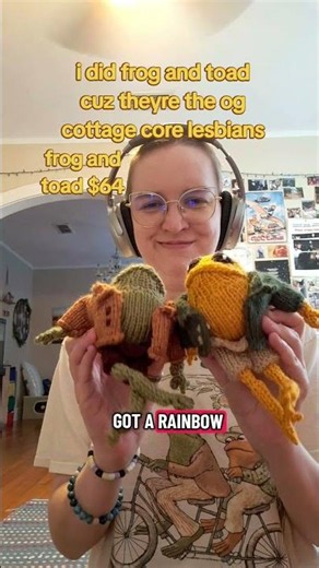 Gay Frogs #frogsinsweaters #frog #gay #pride #plushies