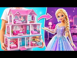 ❄️ We Built a DREAM Ice Palace! 👑 Magical Princess Castle DIY