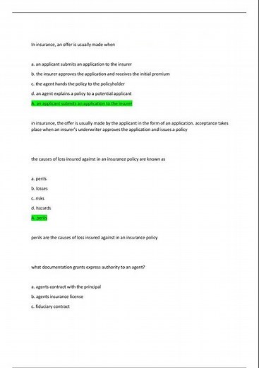 Primerica Life Insurance Exam Questions & Answers with explanations GRADED A