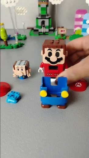 Lego Super Mario and Baby Mario #legosupermario #supermario #lego #toys