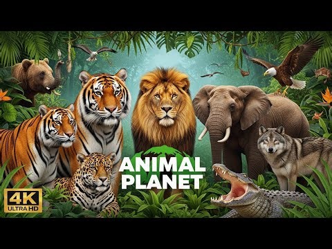 ANIMAL PLANET 4K ULTRA HD 🦁 | Wildlife Discovery in 60FPS | Relaxing Nature Documentary
