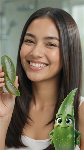 aloevera hair mask 👩‍🦱