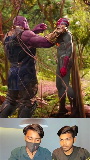 Thanos attitude reaction videos #rection #movie #shorts