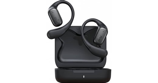 DCU Open Ear Wireless Earbuds Black