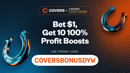 Caesars Sportsbook Promo Code COVERSBONUSDYW: Get 10 100% Profit Boosts for Kentucky Derby
