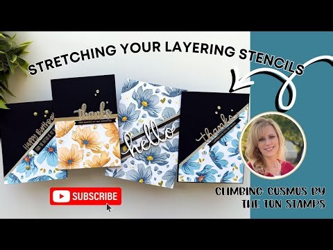 Layering Stencils Magic: 4 Handmade Card Ideas