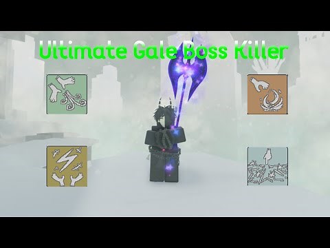 New Ultimate Strongest Gale PvE Build 'Emerald Green' | Deepwoken PvE Build Showcase