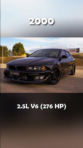 Evolution of Mitsubishi Galant (1969~2012) #cars