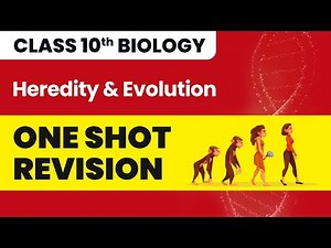 Class 10 Biology Chapter 9 | Heredity and Evolution - One Shot Full Chapter Revision 2022-23