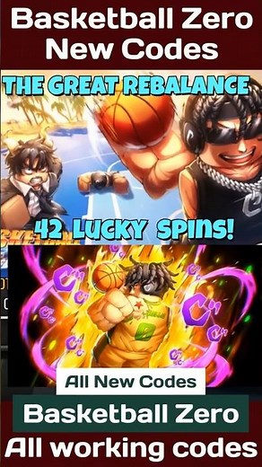 REBALANCE! New Basketball Zero Codes - Codes For Basketball Zero 2025
