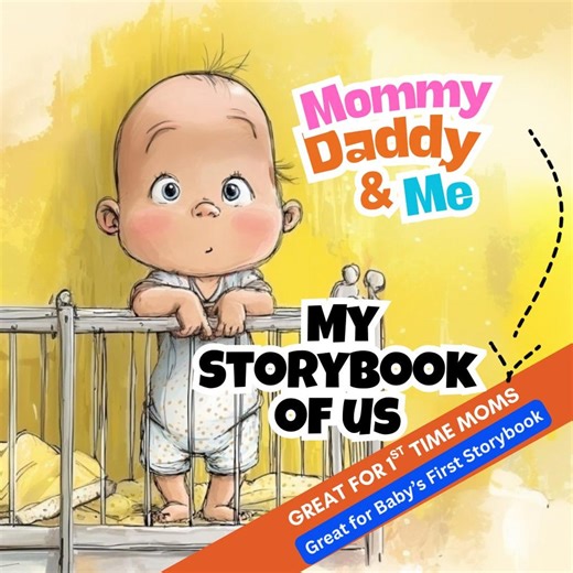 Personalized Baby Storybook | Mommy Daddy and Me Book | Custom Family Story | Baby Narrates the Story | Baby Shower Gift | New Baby Keepsake - Etsy