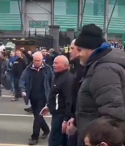 🫡 fans leaving the stadium | Rangers On Tour