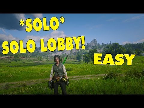 HOW TO GET A PRIVATE LOBBY IN RED DEAD ONLINE! (RED DEAD REDEMPTION 2)