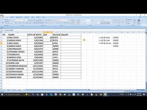 BEST NESTED IF, DATEDIF AND CONDITIONAL FORMATTING EXCEL TUTORIAL IN EXCEL | #excel #excelformula