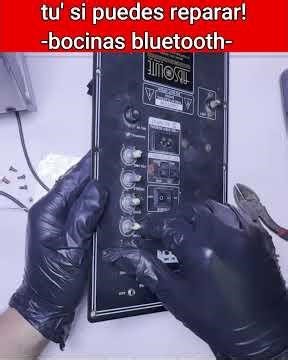 como reparar bocinas bluetooth sin miedo al exito 19