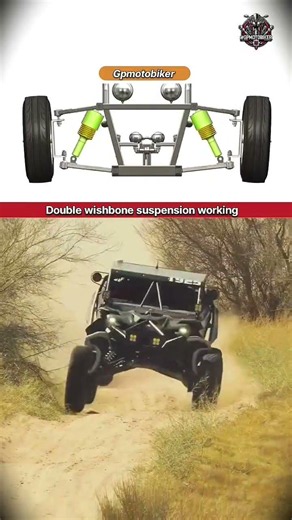 Duble wishbone suspension working optimization exploring the suspension up and down working 💀