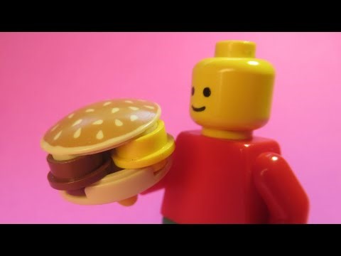 His Cheeseburger in Lego (stop motion)