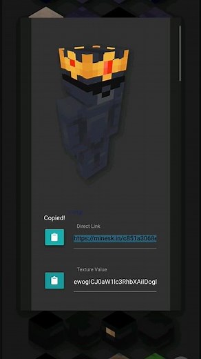 How to generate Minecraft Skin Url #minecraft #subscribe #gaming