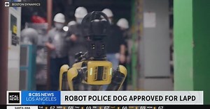 LA City Council approves robot police dog for LAPD