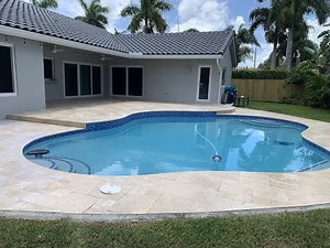 How to Seal Travertine Pool Deck