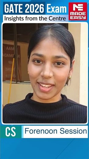 GATE 2026 CS Student Review from Exam Centre | LIVE GATE Paper Analysis by MADE EASY