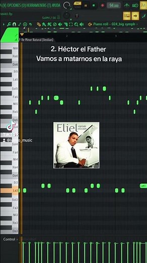 #melodías de #reggaeton hechas con el Big Symph del Yamaha Motif #shorts #tutorial #motif #flstudio