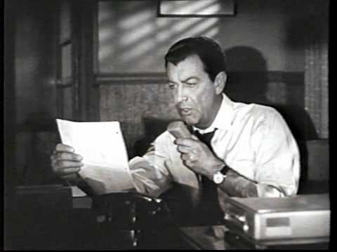 Tige Andrews in Robert Taylor's Detectives, "Terror on Ice", 1961
