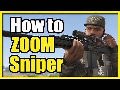 How to Zoom in your Scope or Sniper in GTA 5 Online (Fast Tutorial)