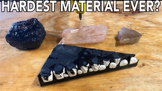 Hardest materials vs 60,000 PSI waterjet