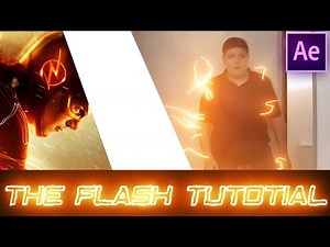 The Flash Super Speed Effect Tutorial (After Effects)(Lightning)