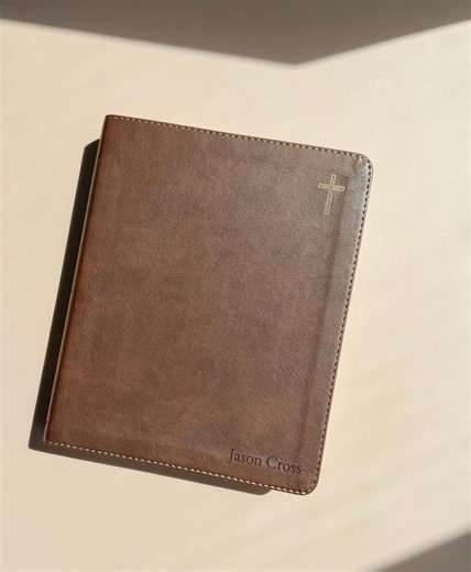 Personalized Leather NIV Bible Cover Personalized Prayer Journal Study Prayer Book Tabbed Scripture Bible Study Guide Christian Dad Gift - Etsy