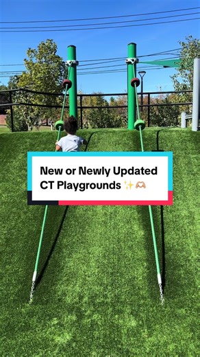 New or Newly Updated CT Playgrounds: 📍Wilson Park: 458 Windsor Ave, Windsor 📍Little People’s Playground: 218 Kensington Rd, Berlin 📍Seymour Park: 7 Seymour Park, Newington 📍Mill River Playground: 48 W Main St, Stamford 📍Where Angels Play: 41 School St, Somers 📍Smith Playground: Middletown 📍Seymour Park: 275 Shrub Rd, Bristol 📍Dart Hill Playground: 680 Dart Hill Rd, Vernon 📍Fred Wolfe Park: 300 Hollow Rd, Orange #playground #connecticut #mushuganatoddler #thingstodoinct