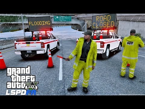 DOT Highway Flash Flood in GTA 5