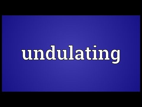 Undulating Meaning