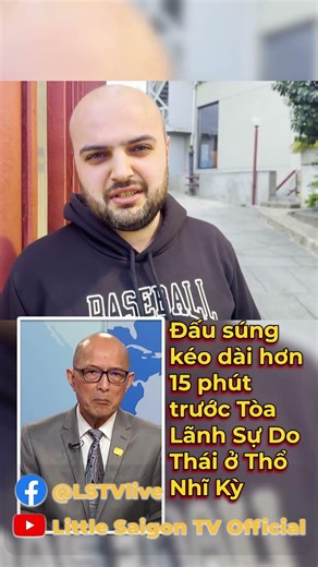 Đấᴜ súɴɢ ᴋéᴏ dài hơn 15 phút trước Tòa Lãnh Sự Do Thái ở Thổ Nhĩ Kỳ