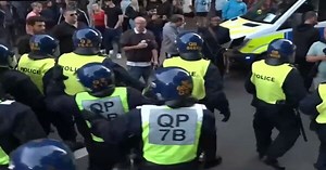 Several Cops Injured After Renewed Street Violence In UK, PM Vows Action