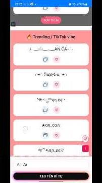 How to create special character names on KituHAY