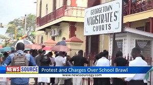 Protest and Charges Over School Brawl | News Source Guyana