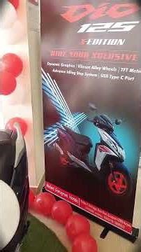 NEW LAUNCHING DIO 125 AND SHINE 125 ANNIVERSARY EDITION #honda #activa