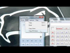 HQ Tutorial: Windows 7 Calculator