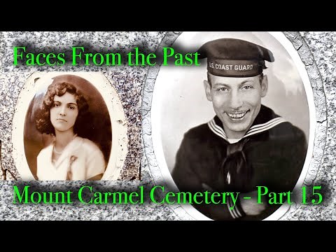 Mount Carmel Cemetery Part 17 - Walking and Viewing the Graves and Mausoleums in Hillside, Illinois.