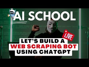 Building a Web Scraping Bot using AI & ChatGPT