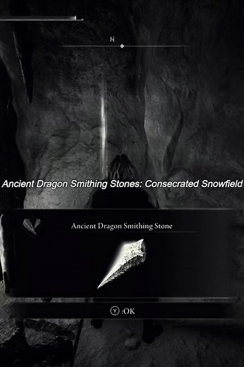 How to get 3 Ancient Dragon Smithing Stones in the Consecrated Snowfield ❄️ #eldenring #eldenringhowto #eldenringfromsoftware #eldenringguides #fromsoftware #eldenringtips