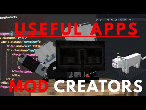 USEFUL APPS FOR MINECRAFT MOD CREATORS BUT IN ANDROID DEVICES
