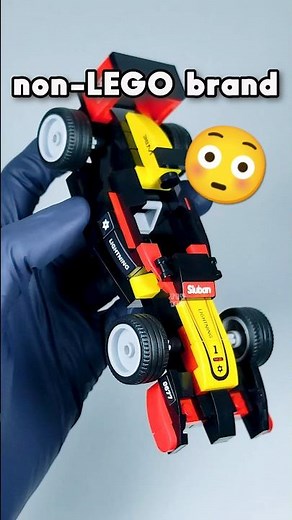 🏎️ SLUBAN vs LEGO Speed Champion! Building block Racing Car Speed Build #lego #shorts