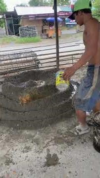 Paano ihalo ang molasses sa paggawa ng hollow blocks ito panoorin mo