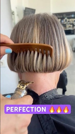 PERFECTION INVERTED BOB HAIRCUT: Complete Tutorial Linked Below! 🔥🔥🔥